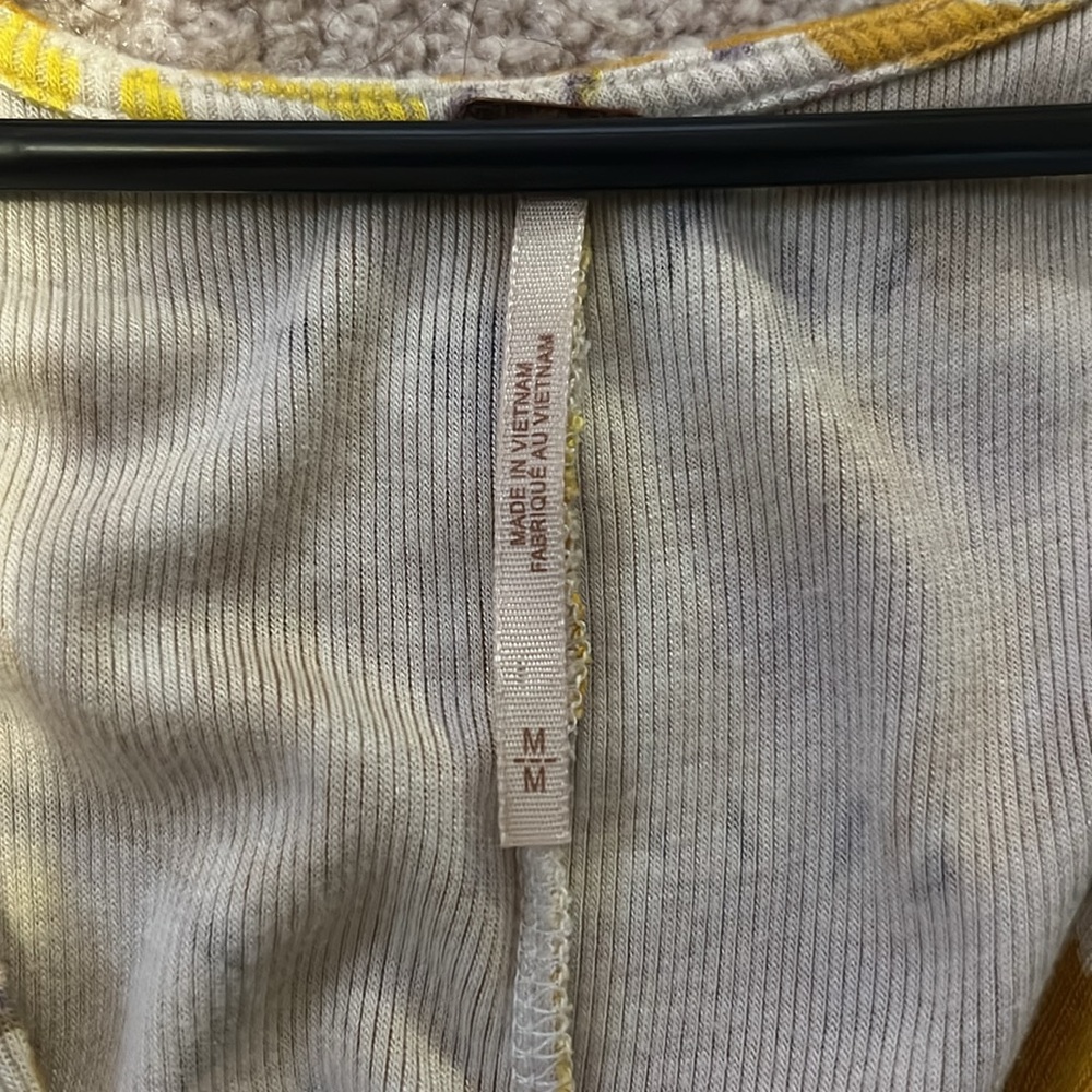 Floral Free people Yellow and Purple Women's dress - Picture 3 of 5